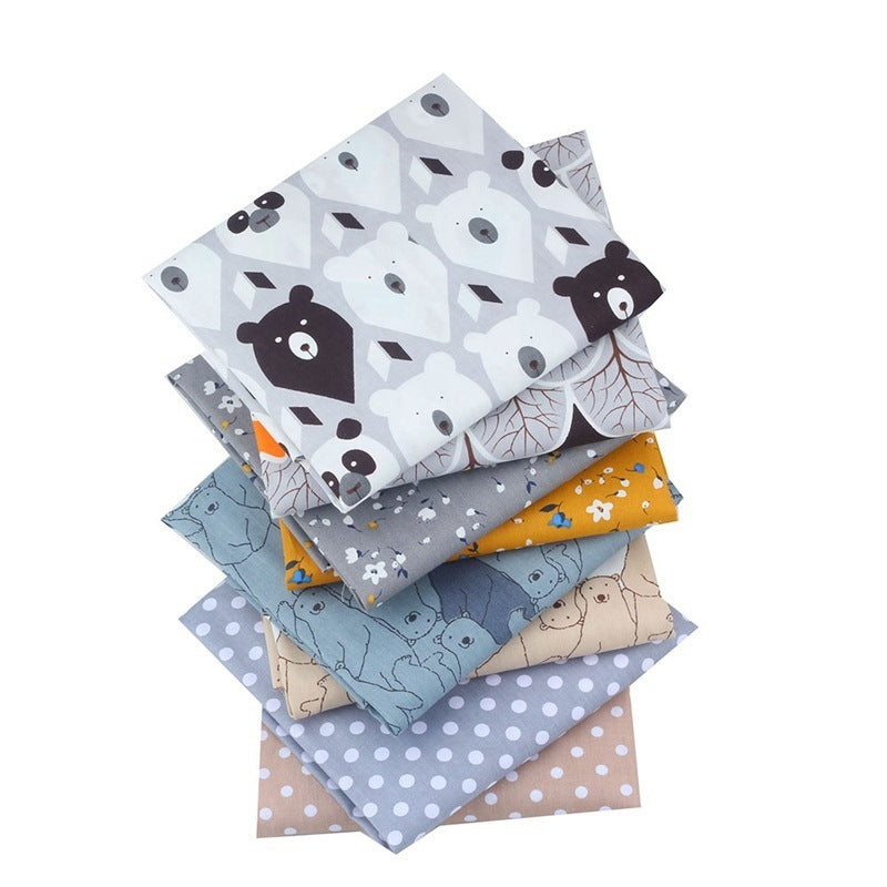 100% Cotton Twill Printed 6/7/8 Cotton Floral Noodles