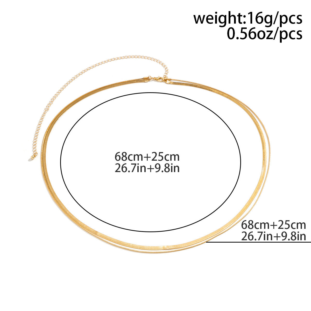 Multi-layer Sexy Snake Bone Tassel Five-pointed Star Waist Chain