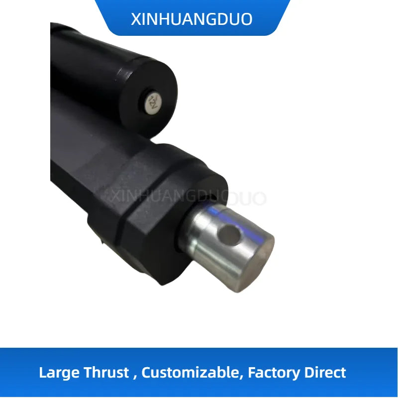 12V/24V IP68 Waterproof Linear Actuator 1200N 20MM-1000MM Stroke for Solar Tracker, Door Motorization, Industrial, Medical Use