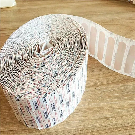10-60pcs PE/Non-woven Band-Aid Breathable Adhesive First Aids Medical Bandages Patch Cushion Wound Hemostasis Stickers
