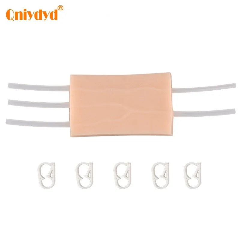 1PC Silicone Injection Practice Pad Blood Recovery Kit Medical Student Nurse Blood Collection Puncture Training Pad Model