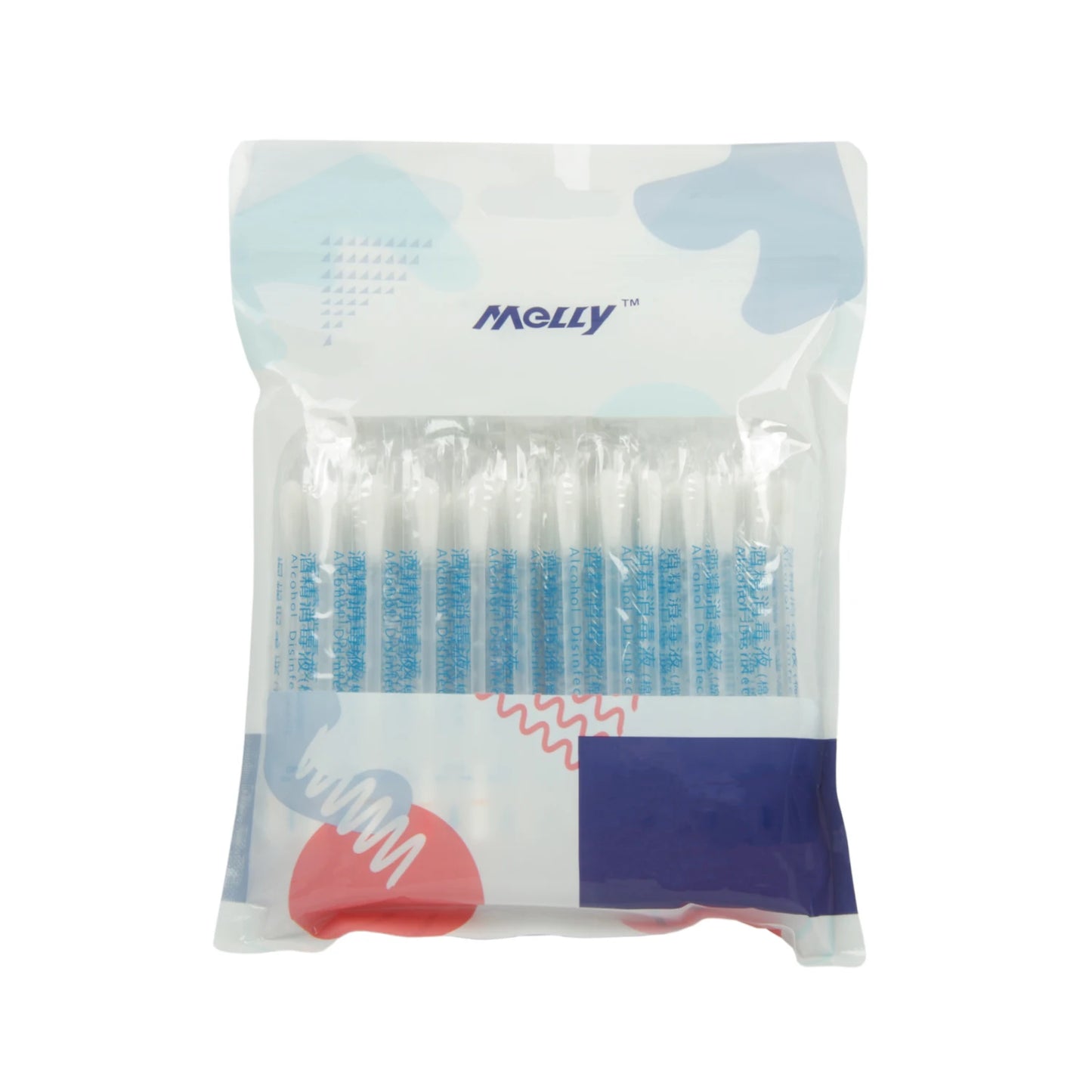 50PCS/Lot Medical Alcohol Disposable Emergency Cotton Stick Iodine Disinfected Swab First Aid kit home for Children Adults Baby