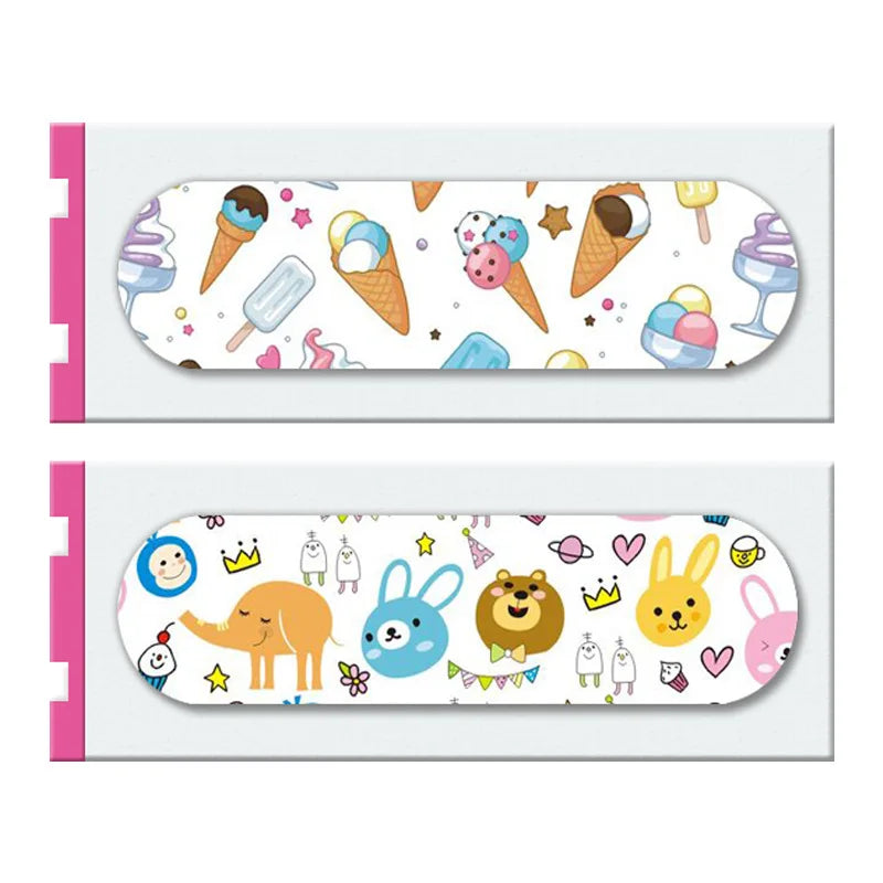 10/120pcs Transparent Medical Patch Waterproof Wound Bandages Cute Breathable First Band Aid Medical Adhesive for Kids