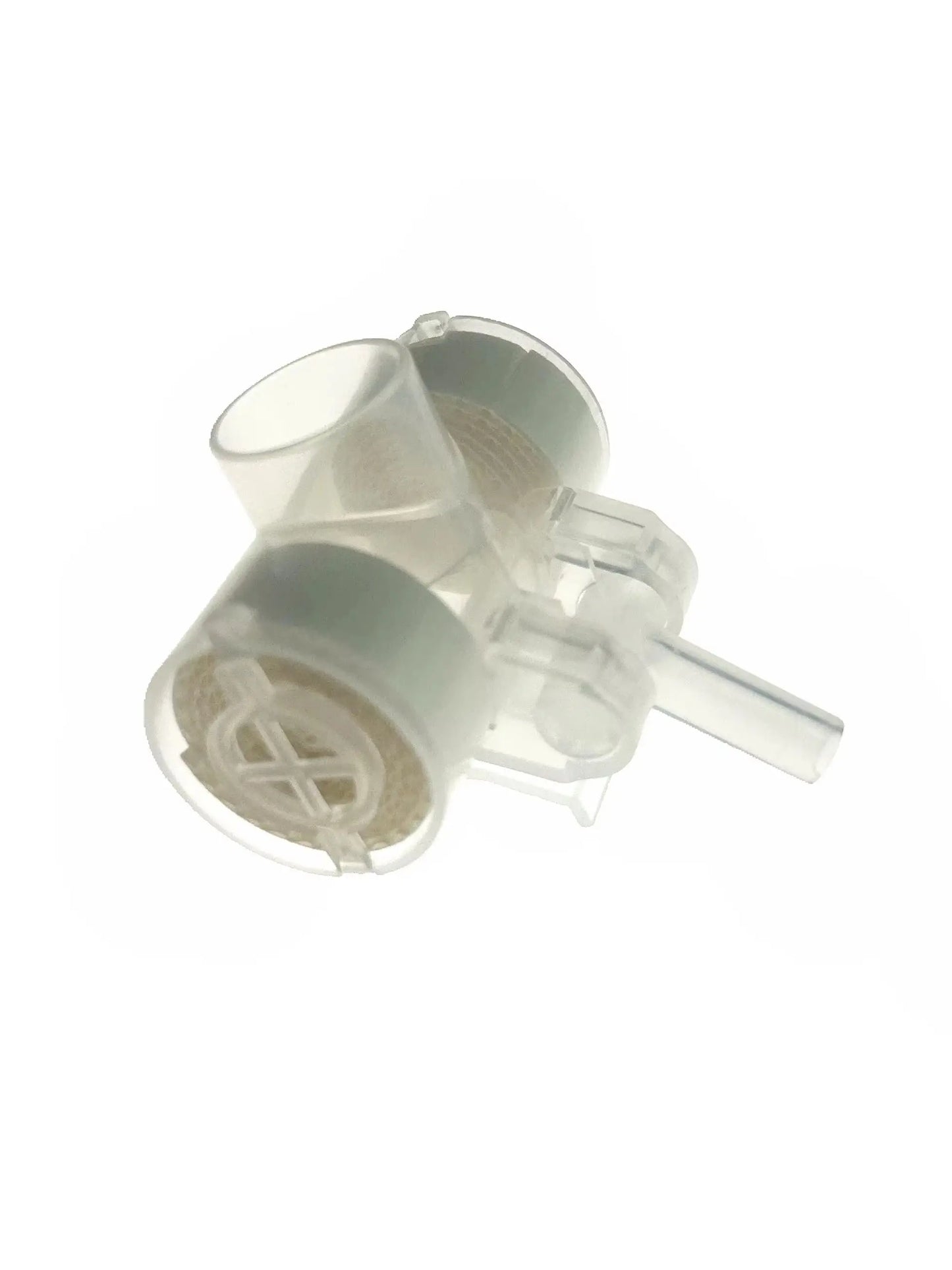 10pcs Medical disposable Artificial nose with oxygen input port humidification Tracheostomy Vent HME Exchanger