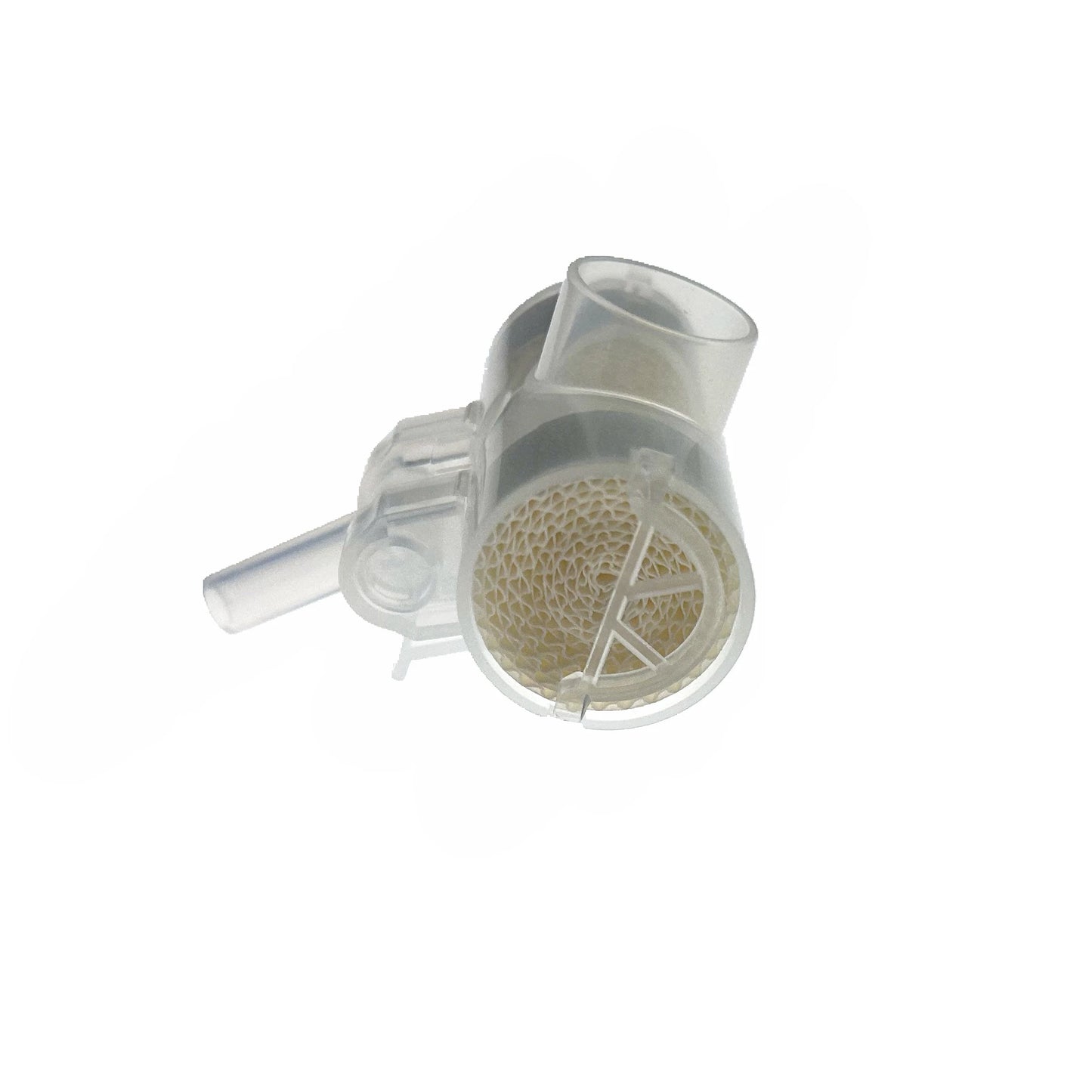 10pcs Medical disposable Artificial nose with oxygen input port humidification Tracheostomy Vent HME Exchanger