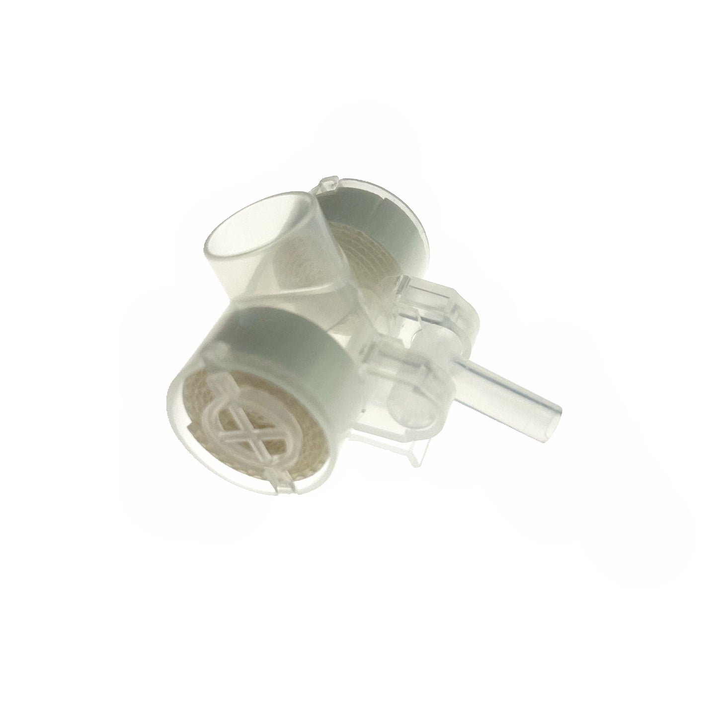 10pcs Medical disposable Artificial nose with oxygen input port humidification Tracheostomy Vent HME Exchanger