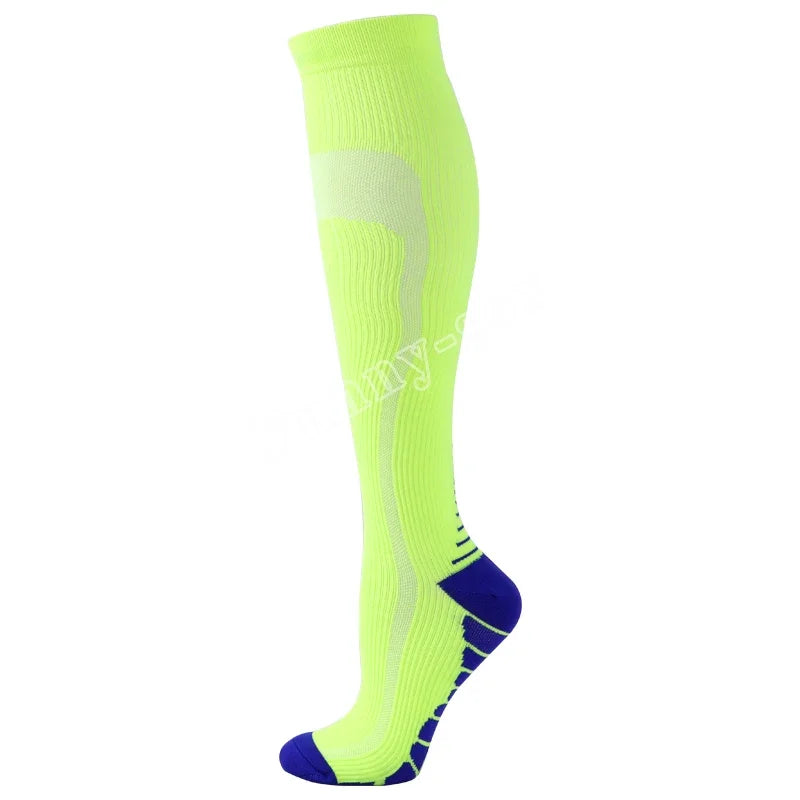 1Pair Unisex Compression Socks Golfs Sport 20-30 Mmhg Nurse Medical Nursing Varicose Veins Edema Diabetes Pregnancy Men Socks