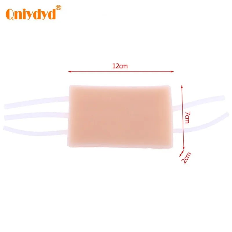 1PC Silicone Injection Practice Pad Blood Recovery Kit Medical Student Nurse Blood Collection Puncture Training Pad Model