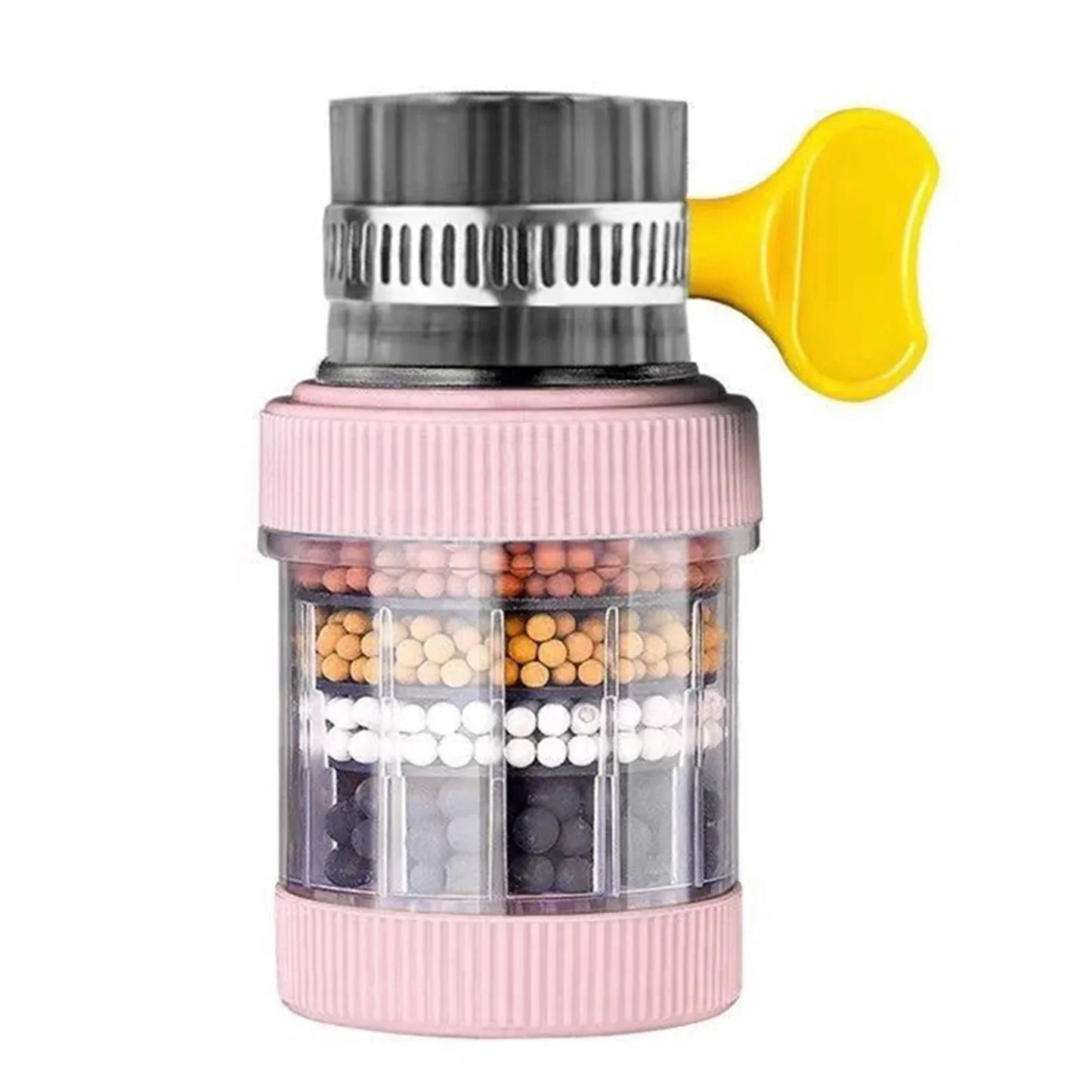6 Layers Water Filter Tap Purifier Medical Stone Coconut Charcoal Nozzle For Faucet Kitchen Accessories Household Water Filter