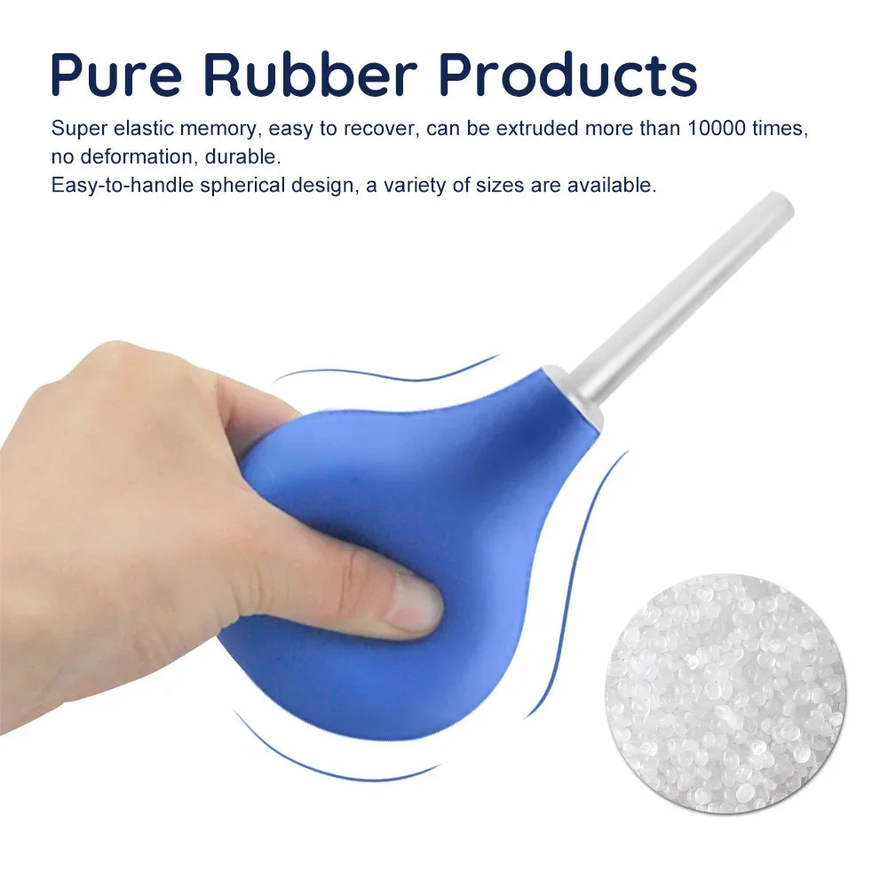Anal Irrigator Enema Shower Kit Rectal Colon Irrigation Anus Cleaner Tip Nozzle Medical Materials Anal Wash for Women/Men