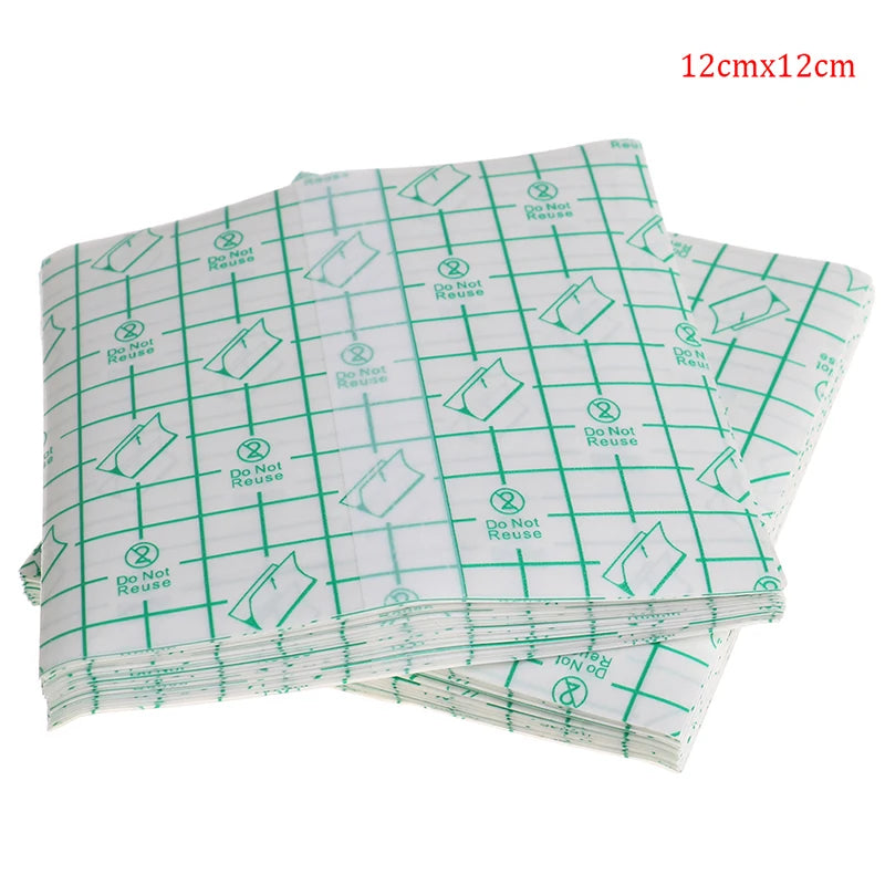 100 Pcs Medical Fixed Tape Bandage, Swimming Private Waterproof Patch,  Large Tape Breathable Tape, Catheter Fixing Pu Film