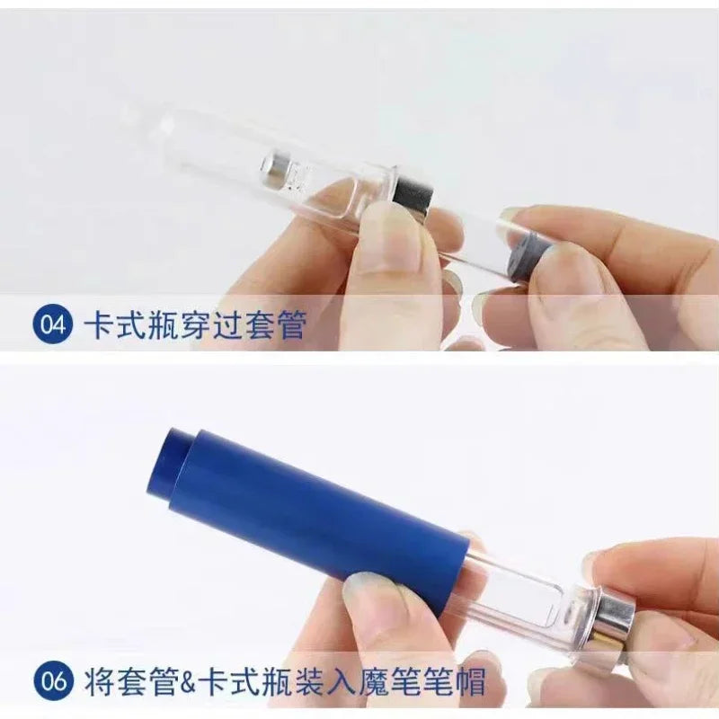 1/2/5 Pcs Magic Pen  20 Insulin Cartridge 3ml Blank Eli Lilly Insulin Injection Bottle Medical Beauty Tattoo Pen
