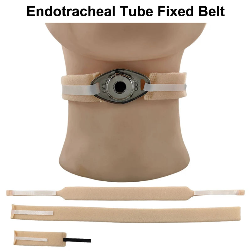 Nude Neck Support Endotracheal Tube Fixation Device Strap Tracheostomy Fixed Belt Holder Medical Tracheal Catheter