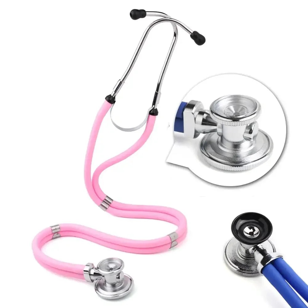 Medical Double Sided Stethoscope Professional Portable Cardiology Stethoscope Medical Equipment Nurse Doctor Stethoscope
