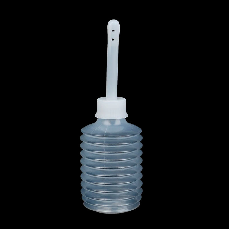1Pcs 200ml Disposable Medical Vaginal Irrigator Retractable Vagina Anal Douche Feminine Hygiene Enema Cleaner PVC Rectal Syringe