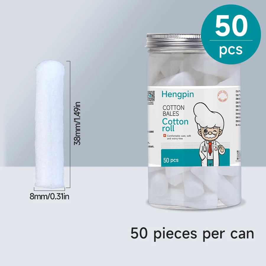 Medical Cotton Rolls Adults Children Nosebleeds Hypoallergenic Cotton Balls Swabs For Relieving Nasal Congestion Nasal Mucus