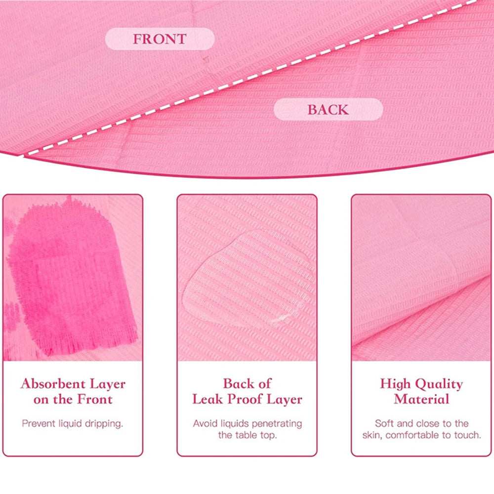 20/50pcs Disposable Tattoo Clean Pad Mat Waterproof Medical Paper Nail Art Table Pads Grafting Eyelash Tool Makeup Accessories