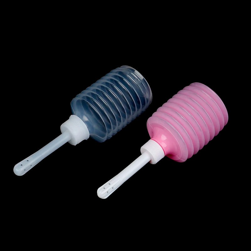 1Pcs 200ml Disposable Medical Vaginal Irrigator Retractable Vagina Anal Douche Feminine Hygiene Enema Cleaner PVC Rectal Syringe