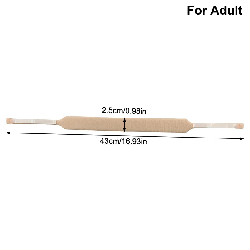 Nude Neck Support Endotracheal Tube Fixation Device Strap Tracheostomy Fixed Belt Holder Medical Tracheal Catheter