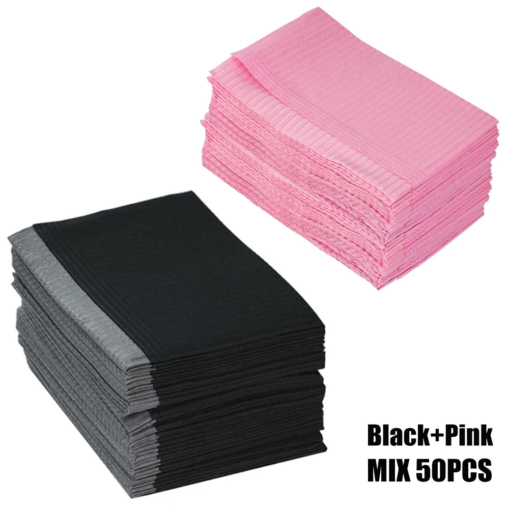 20/50pcs Disposable Tattoo Clean Pad Mat Waterproof Medical Paper Nail Art Table Pads Grafting Eyelash Tool Makeup Accessories
