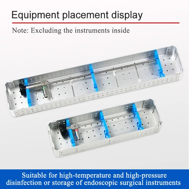 Medical Endoscope Disinfection Box Arthroscopic Otolaryngoscope High Temperature And High Storage Sterilization Box