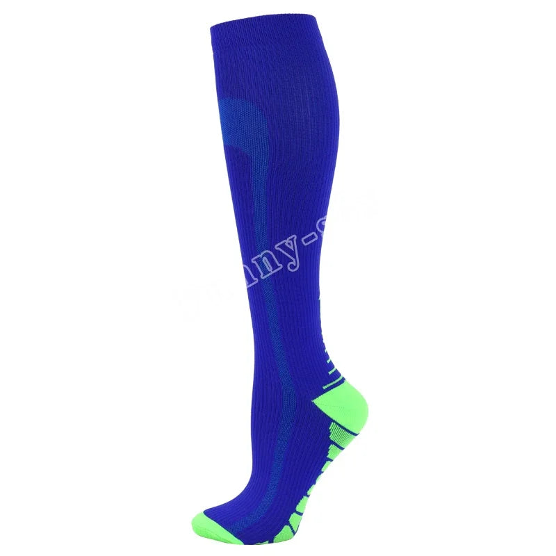 1Pair Unisex Compression Socks Golfs Sport 20-30 Mmhg Nurse Medical Nursing Varicose Veins Edema Diabetes Pregnancy Men Socks