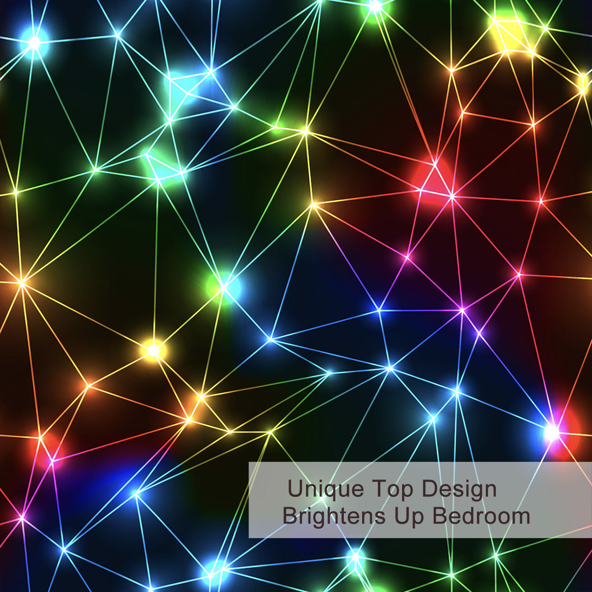 Gorgeous Starlight Duvet Cover Set Single 3pcs Colorful Microfiber Kids Bedding Set