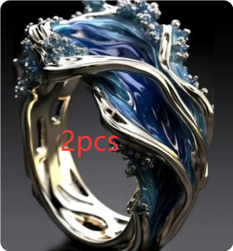 HAILANG Resin Fashion Diamond Women's Ring