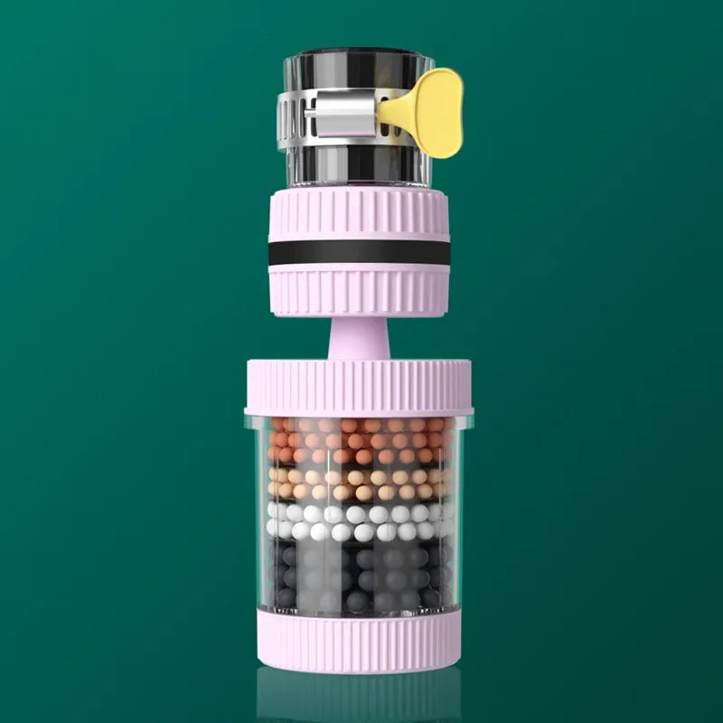 6 Layers Water Filter Tap Purifier Medical Stone Coconut Charcoal Nozzle For Faucet Kitchen Accessories Household Water Filter