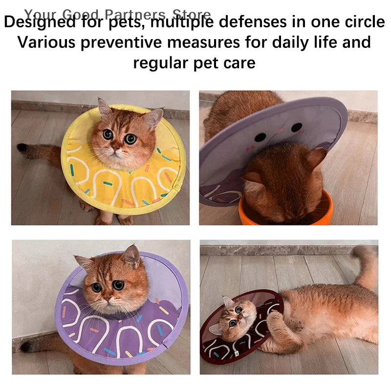 Pet Anti-Bite Lick Surgery Wound Healing Cat Dogs Health Medical Circle Pet Rehabilitation Circle Injury Protective Collar