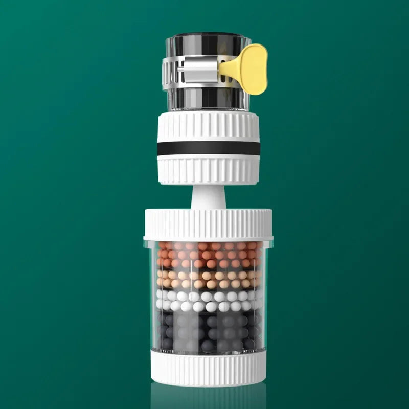 6 Layers Water Filter Tap Purifier Medical Stone Coconut Charcoal Nozzle For Faucet Kitchen Accessories Household Water Filter