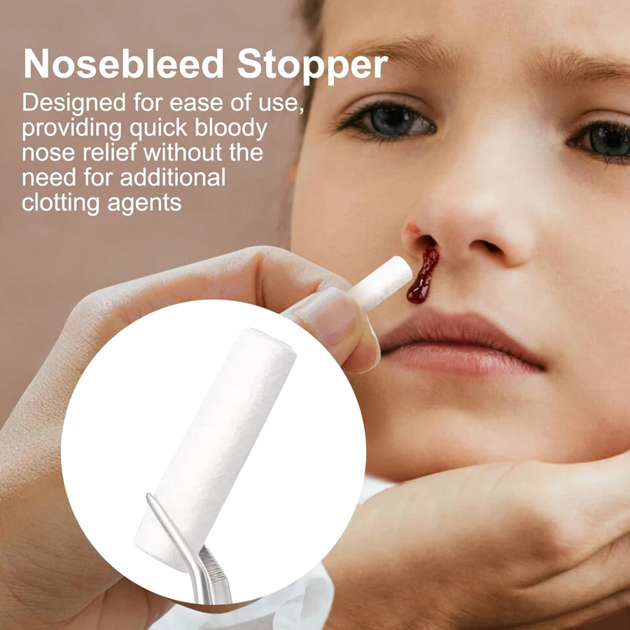 Medical Cotton Rolls Adults Children Nosebleeds Hypoallergenic Cotton Balls Swabs For Relieving Nasal Congestion Nasal Mucus
