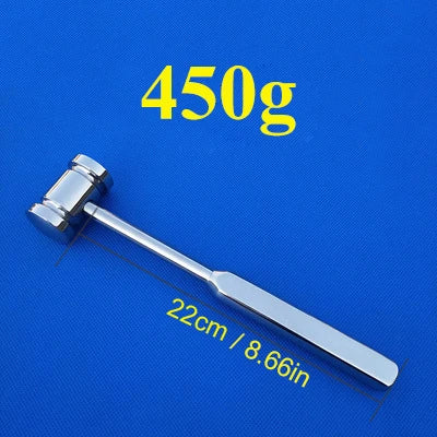 Double-headed Bone Hammer Dental Implant Bone Crushing Lifting Tools Medical Orthopedic Bone Hammer Veterinary Equipment