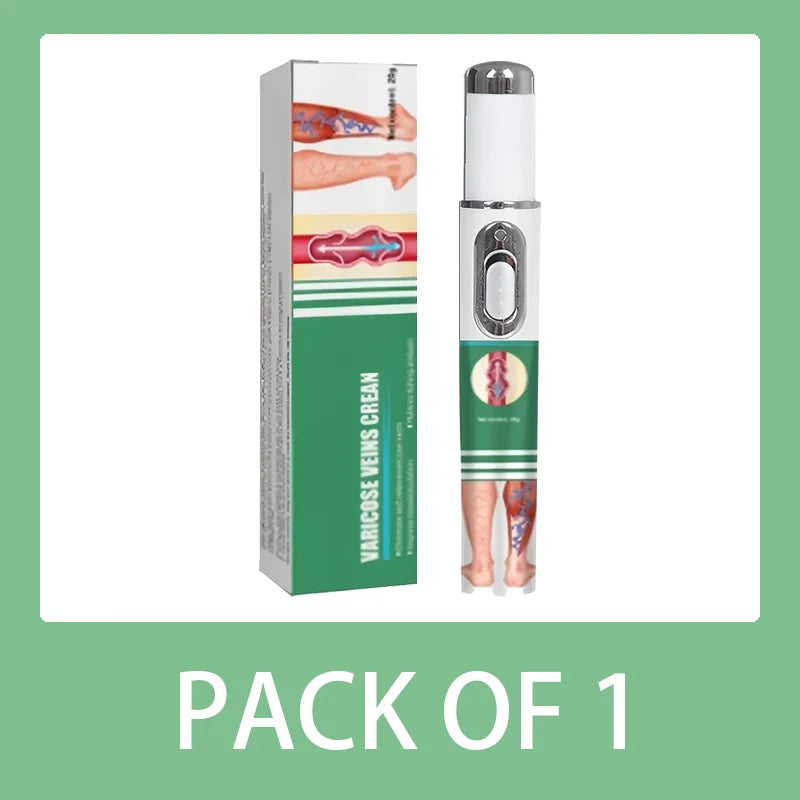 Upgraded varicose vein laser pointer, medical grade 980nm infrared therapeutic device, painless leg vein blood treatment