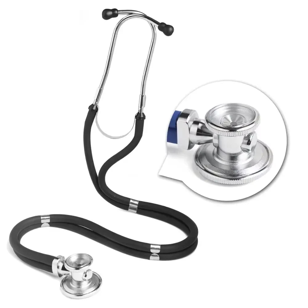 Medical Double Sided Stethoscope Professional Portable Cardiology Stethoscope Medical Equipment Nurse Doctor Stethoscope