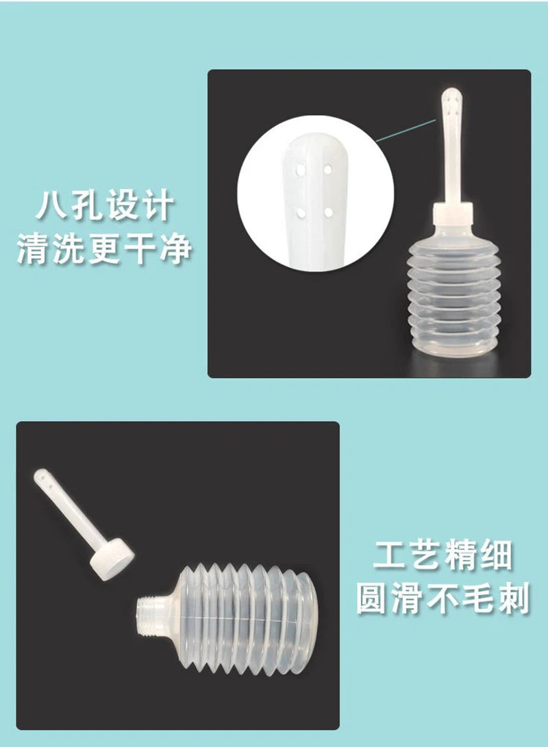 RENHEYUOU offers a free medical vaginal irrigator for channel maintenance, followed by a vaginal and anal irrigator