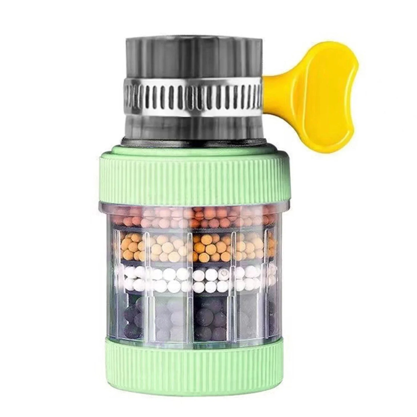 6 Layers Water Filter Tap Purifier Medical Stone Coconut Charcoal Nozzle For Faucet Kitchen Accessories Household Water Filter