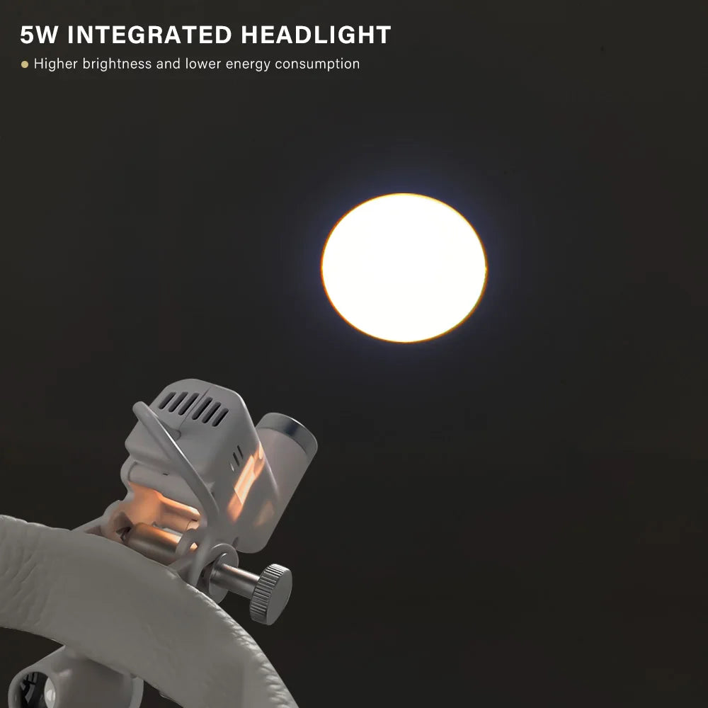 ENT Medical 5W LED Lamp Headlight For Dental Loupes Surgical Loupes Surgery Light Lamp For Dentist  Light