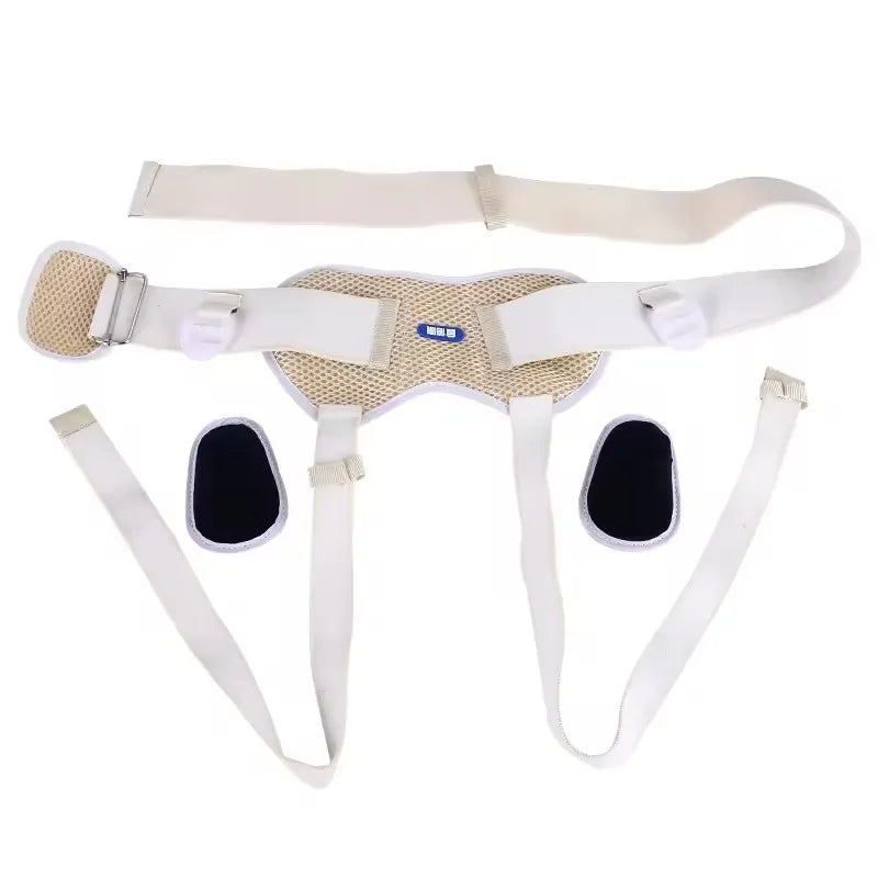 Adjustable Men& Inguinal Hernia Support Belt Professional Medical for Reducible Inguinal Ruptures Double Truss Support Strap