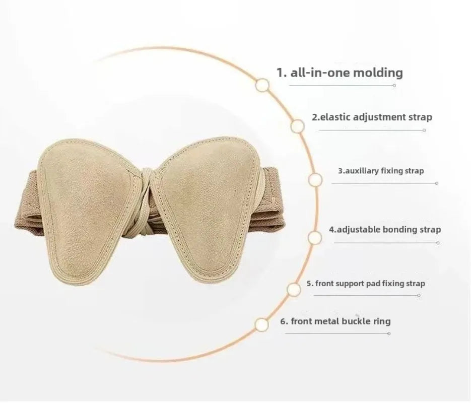 Adjustable Men& Inguinal Hernia Support Belt Professional Medical for Reducible Inguinal Ruptures Double Truss Support Strap