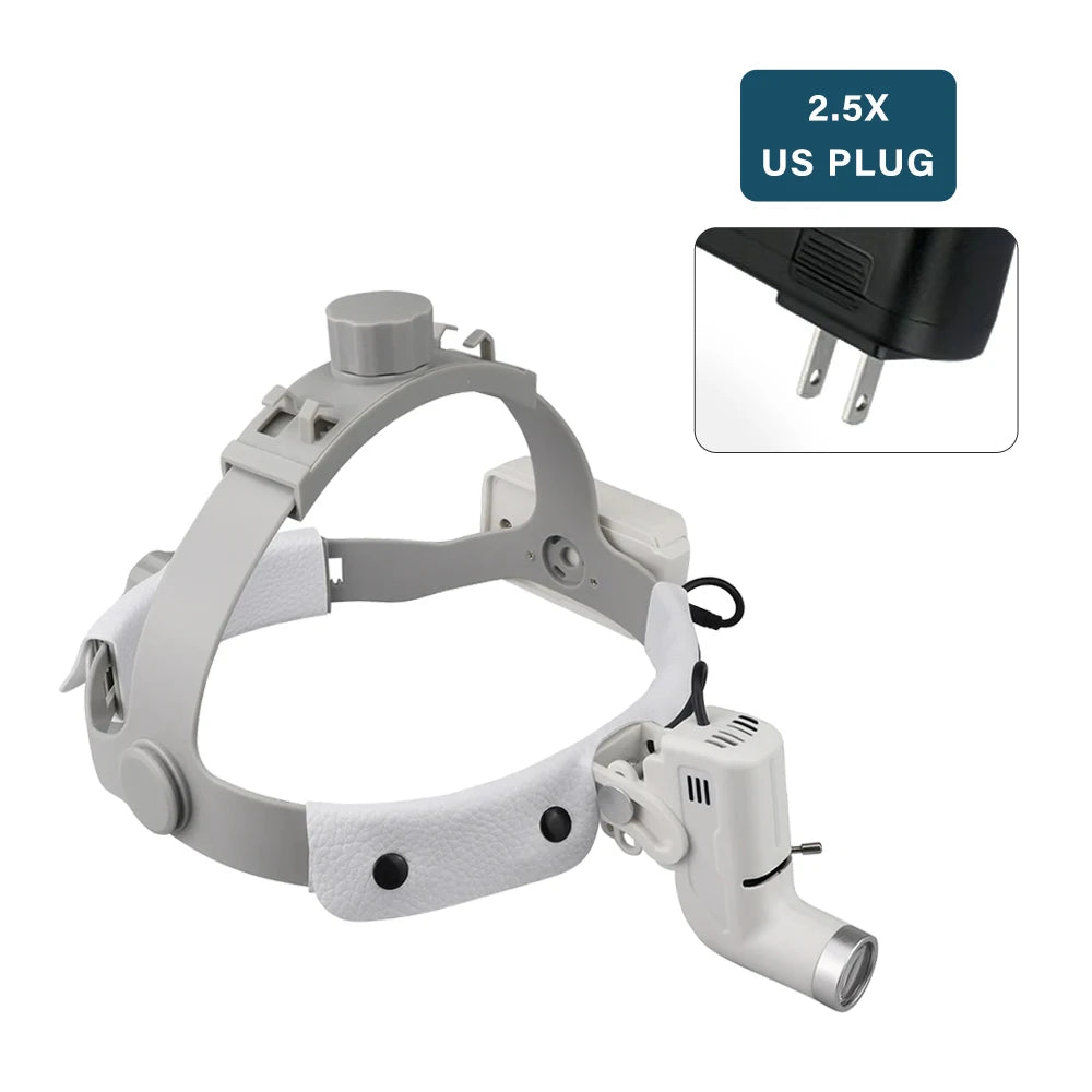 ENT Medical 5W LED Lamp Headlight For Dental Loupes Surgical Loupes Surgery Light Lamp For Dentist  Light