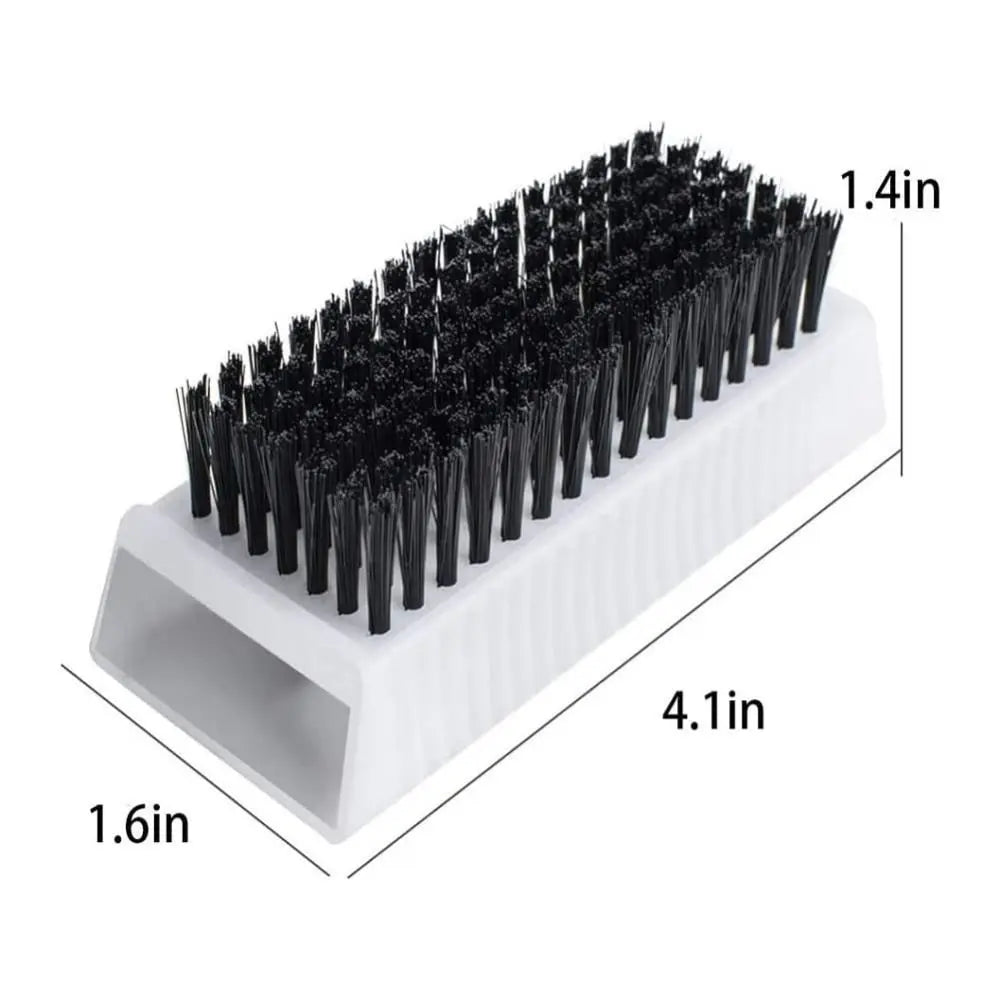 Medical Hand Sanitizer Non-Disposable Surgical Scrub Brushes Black Double-Sided Nail Brushes Stiff Bristle Fingernail Brushes