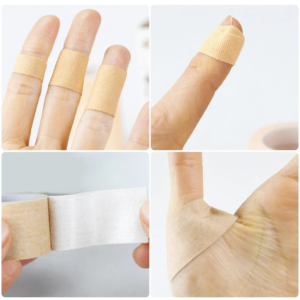 Disposable Self Adhesive Cotton Bandage 1/2/2.5/4cm*3m for Wound Dressing Medical Gauze Fixing Tape Outdoor First Aid Tool