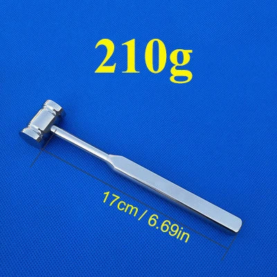 Double-headed Bone Hammer Dental Implant Bone Crushing Lifting Tools Medical Orthopedic Bone Hammer Veterinary Equipment