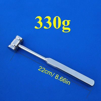 Double-headed Bone Hammer Dental Implant Bone Crushing Lifting Tools Medical Orthopedic Bone Hammer Veterinary Equipment