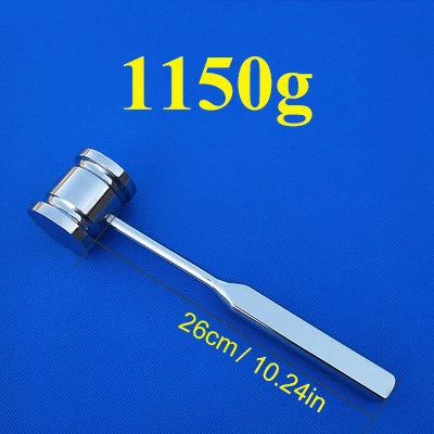 Double-headed Bone Hammer Dental Implant Bone Crushing Lifting Tools Medical Orthopedic Bone Hammer Veterinary Equipment