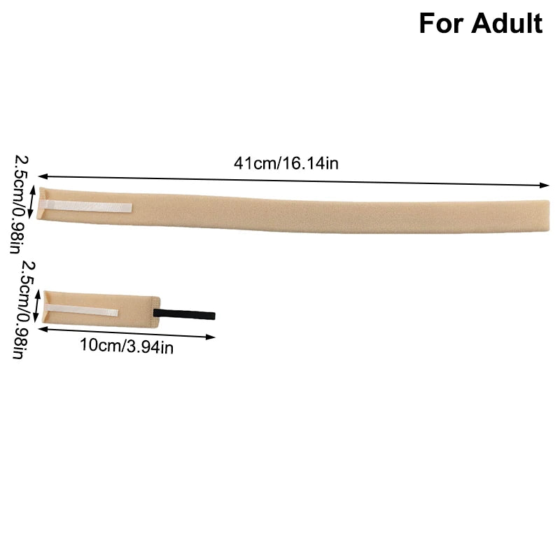 Nude Neck Support Endotracheal Tube Fixation Device Strap Tracheostomy Fixed Belt Holder Medical Tracheal Catheter
