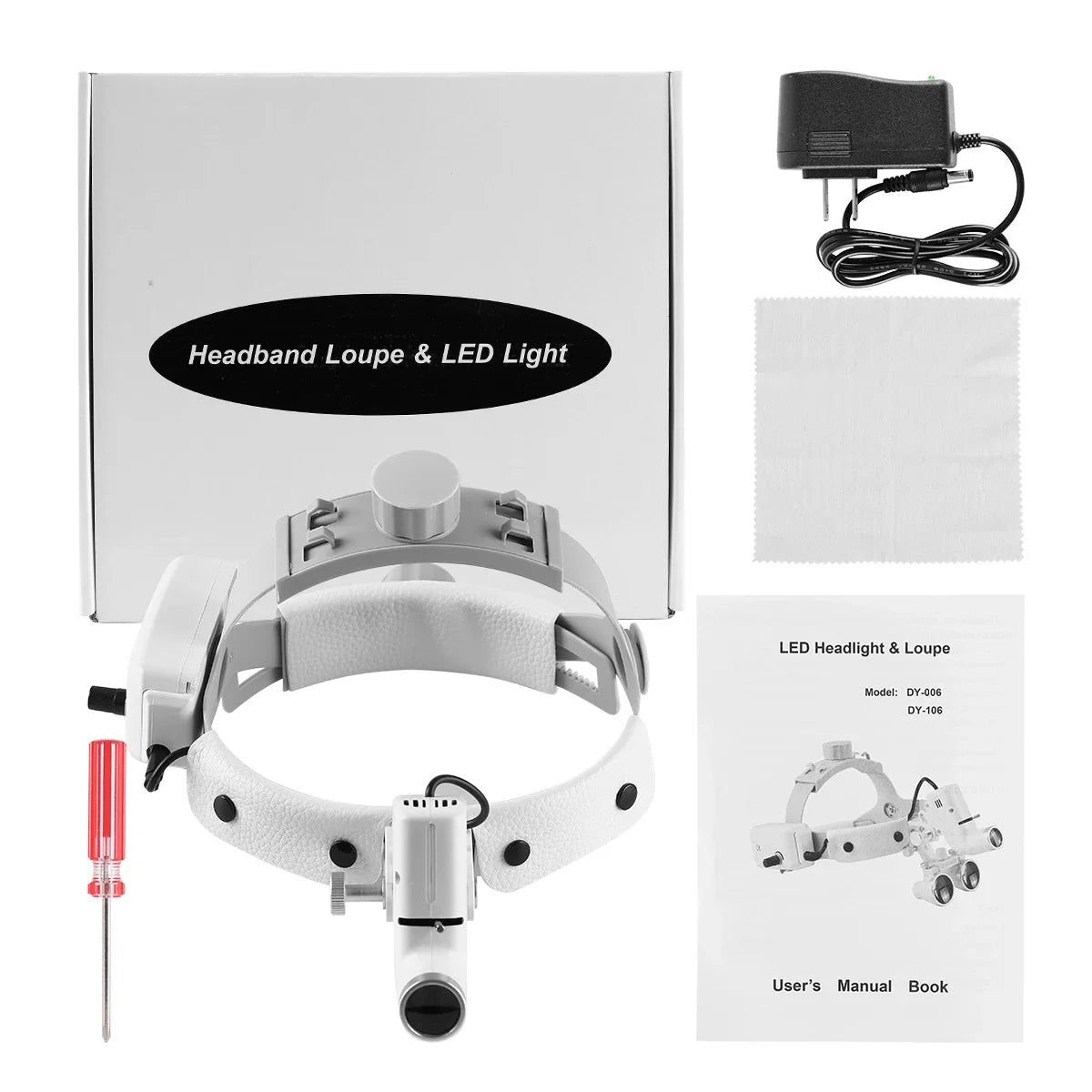 ENT Medical 5W LED Lamp Headlight For Dental Loupes Surgical Loupes Surgery Light Lamp For Dentist  Light