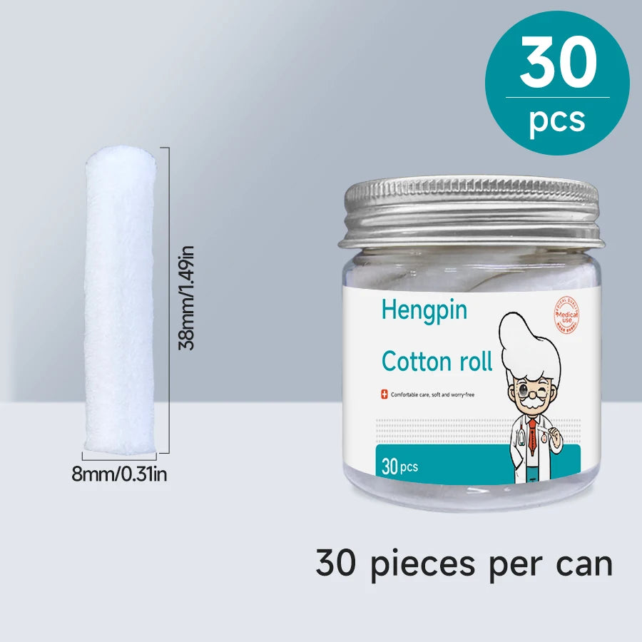 Medical Cotton Rolls Adults Children Nosebleeds Hypoallergenic Cotton Balls Swabs For Relieving Nasal Congestion Nasal Mucus