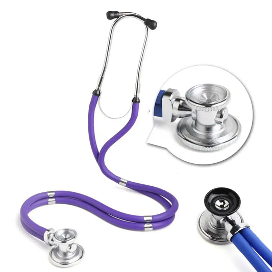 Medical Double Sided Stethoscope Professional Portable Cardiology Stethoscope Medical Equipment Nurse Doctor Stethoscope